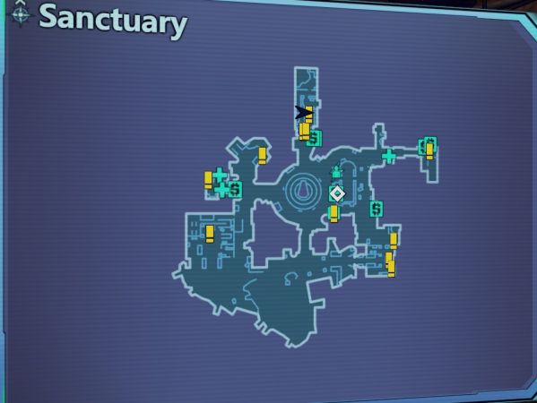 无主之地2Sanctuary地图