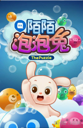 陌陌泡泡兔开始界面