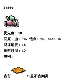 饥荒食谱
