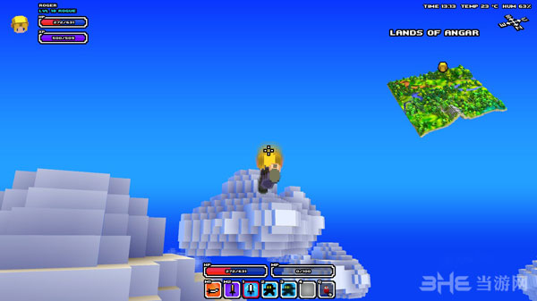魔方世界2盗贼飞行bug