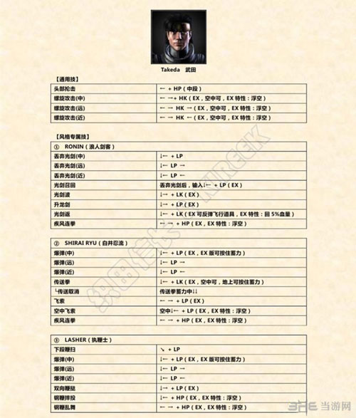真人快打X武田