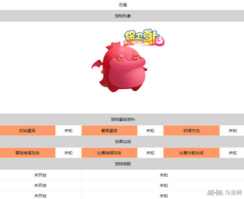 保卫萝卜3宠物石榴截图