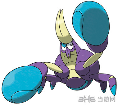 精灵宝可梦太阳月亮好胜蟹图片1
