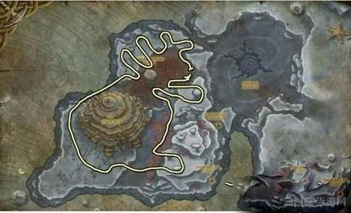 魔兽世界源质矿石位置截图1