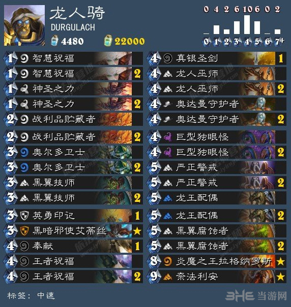 炉石传说龙骑士卡组怎么搭配1