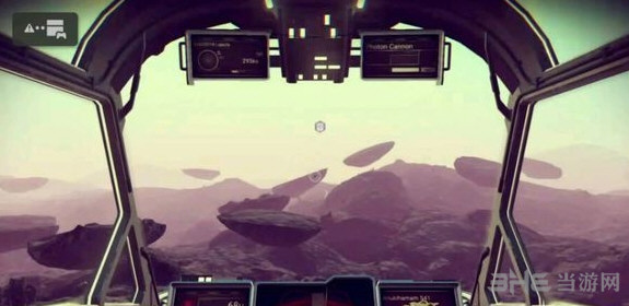 无人深空悬浮石星球截图4