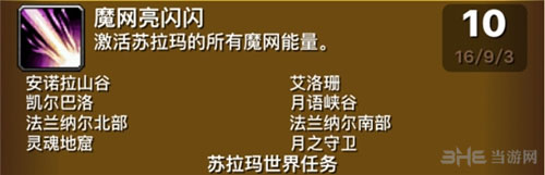 魔兽世界苏拉玛魔网亮闪闪成就截图1