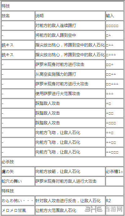 女帝出招表2