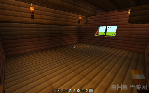我的世界简易森林小屋建造过程截图12