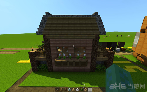 我的世界简易森林小屋建造过程截图8