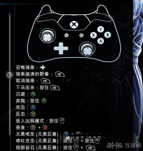 中土世界战争之影手柄操作图片3