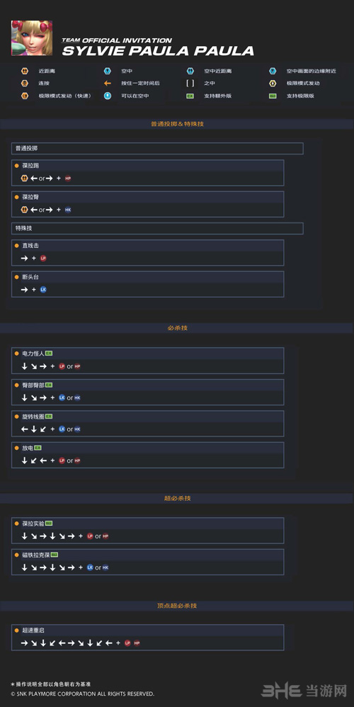 拳皇14希尔薇·波拉·波拉图片2