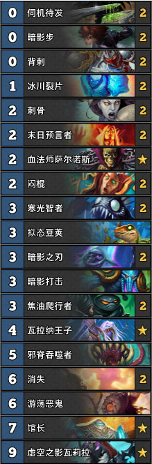 炉石传说卡组图片1
