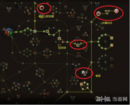 流放之路游侠BD天赋1