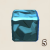 浅蓝水晶方块