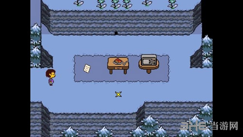 传说之下雪域意面休息站主线攻略1