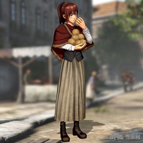 进击的巨人2萨莎便服形象