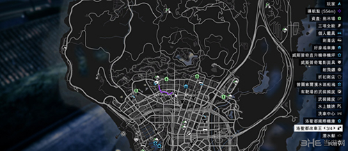 GTA5改车王位置图片
