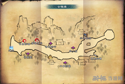 幻想三国志5刘大晶魄位置示意图