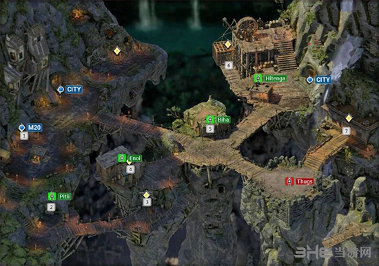 永恒之柱2峡谷收集地图1