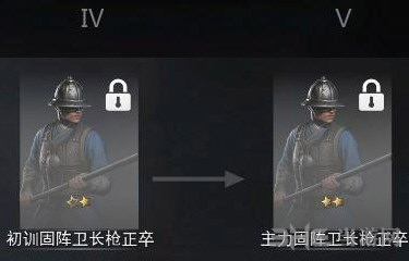 战意初训长枪正卒升级路线