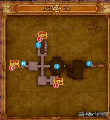 勇者斗恶龙11天空魔城地图2