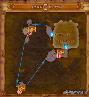 勇者斗恶龙11天空魔城地图5