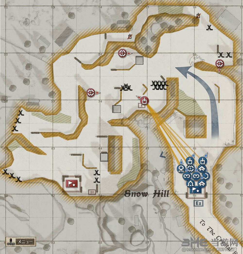 战场女武神4地图1