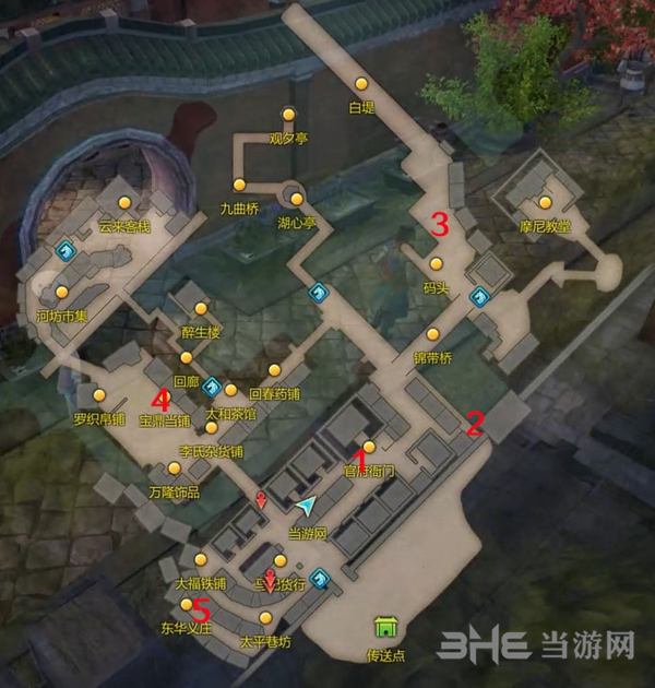 天命奇御地图