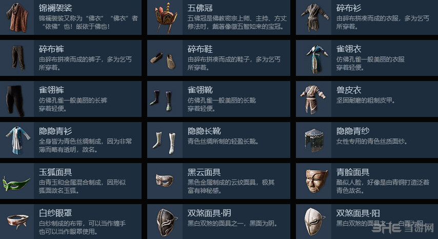 武侠乂全时装一览3