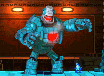 洛克人11战斗gif2