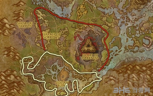 魔兽世界8.0挖矿路线图片1