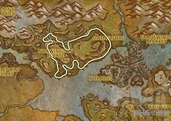 魔兽世界海潮茎杆采集地点图片3
