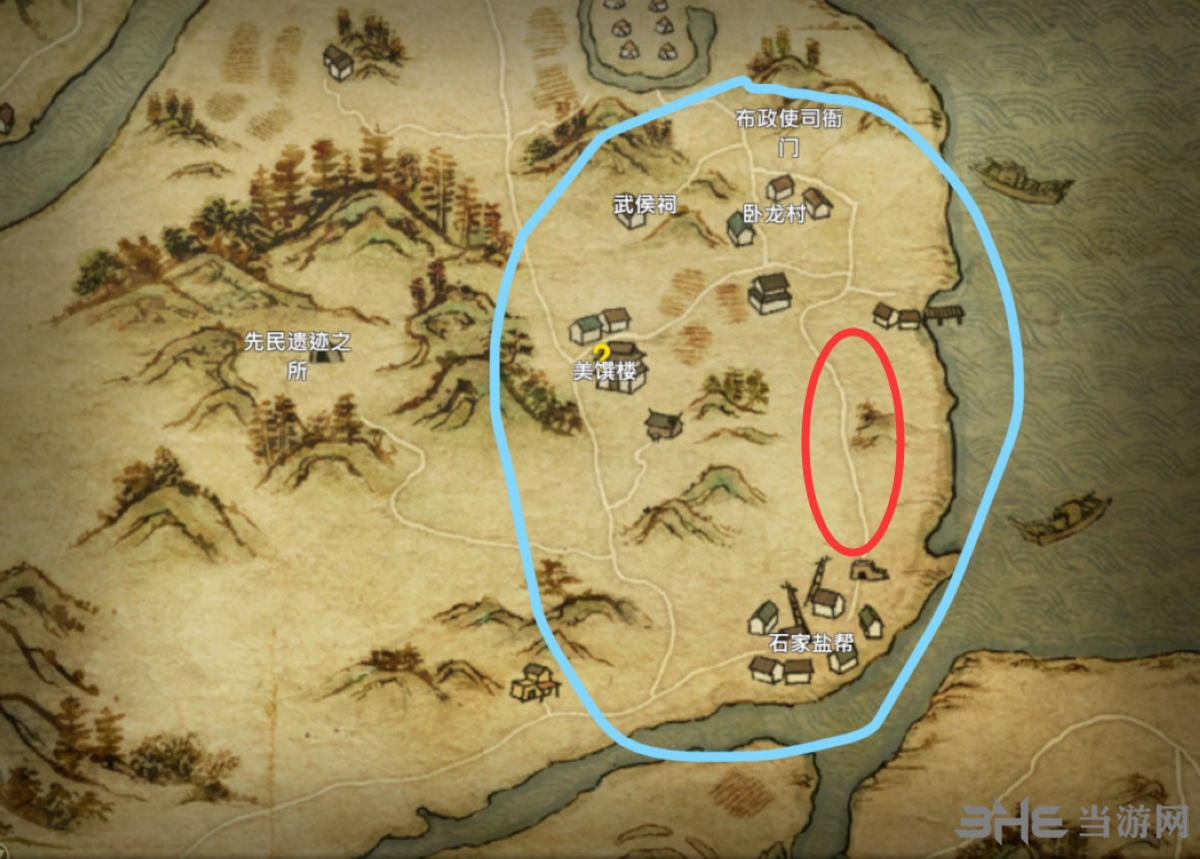 河洛群侠传地图