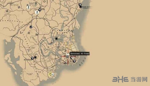 荒野大镖客2地图1