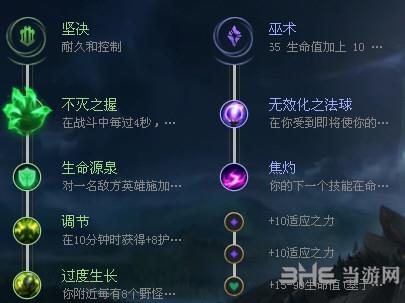 lol石头人天赋符文图片