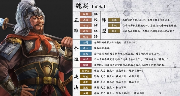 三国志14魏延图片