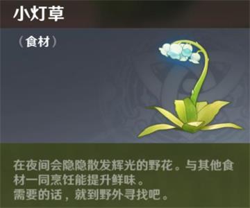 原神手游小灯草在哪里 原神手游小灯草在哪里