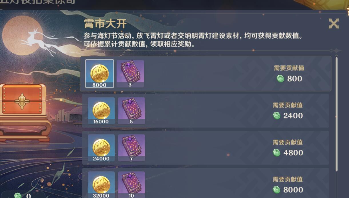 原神海灯节宵市贡献度速刷攻略 原神海灯节宵市贡献度速刷攻略