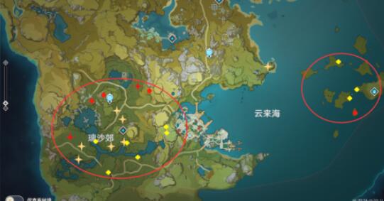 原神白铁矿采集点一览 原神白铁矿采集点一览