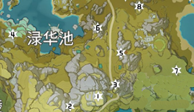 原神渌华池岩神瞳分布位置讲解 原神渌华池岩神瞳分布位置讲解
