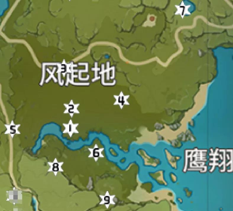 原神风起地风神瞳位置分享 原神风起地风神瞳位置分享