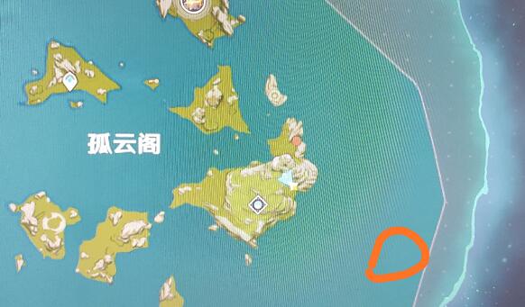 原神海盗船的位置在哪里
