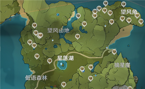 原神地图宝箱分布位置一览 原神地图宝箱分布位置一览