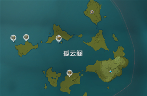 原神地图宝箱分布位置一览 原神地图宝箱分布位置一览