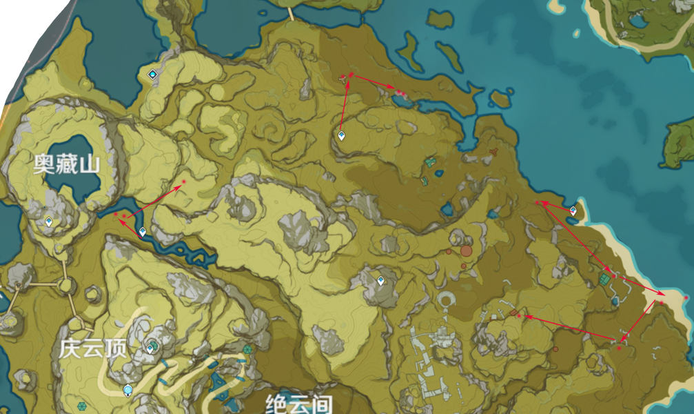 原神低级圣遗物素材速刷线路分享