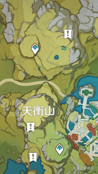 原神天衡山限时挑战任务在什么位置 原神天衡山限时挑战任务在什么位置