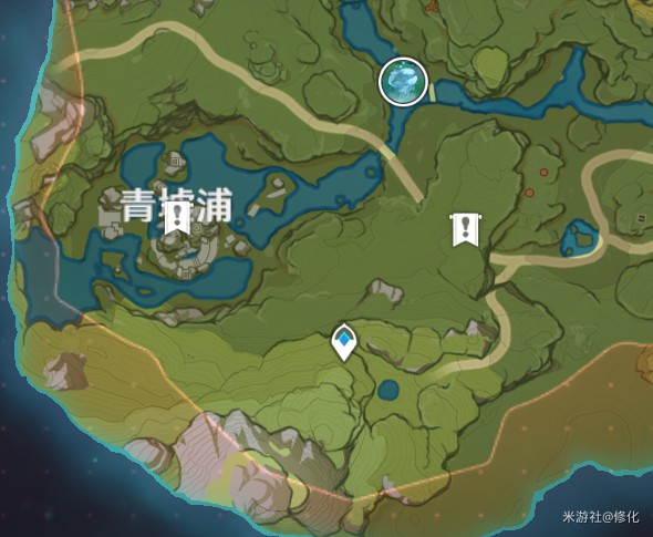原神青墟浦限时挑战任务位置分享 原神青墟浦限时挑战任务位置分享