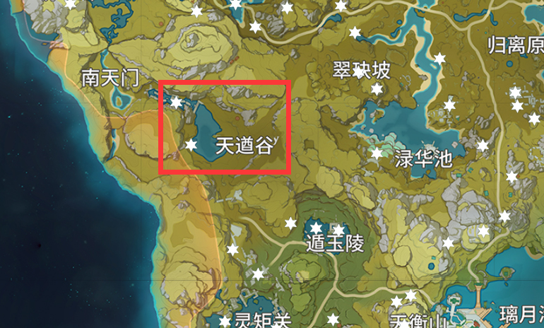 原神天遒谷岩神瞳在什么位置 原神天遒谷岩神瞳在什么位置