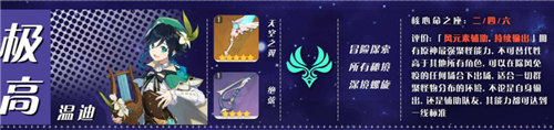 原神角色培养的四星五星角色